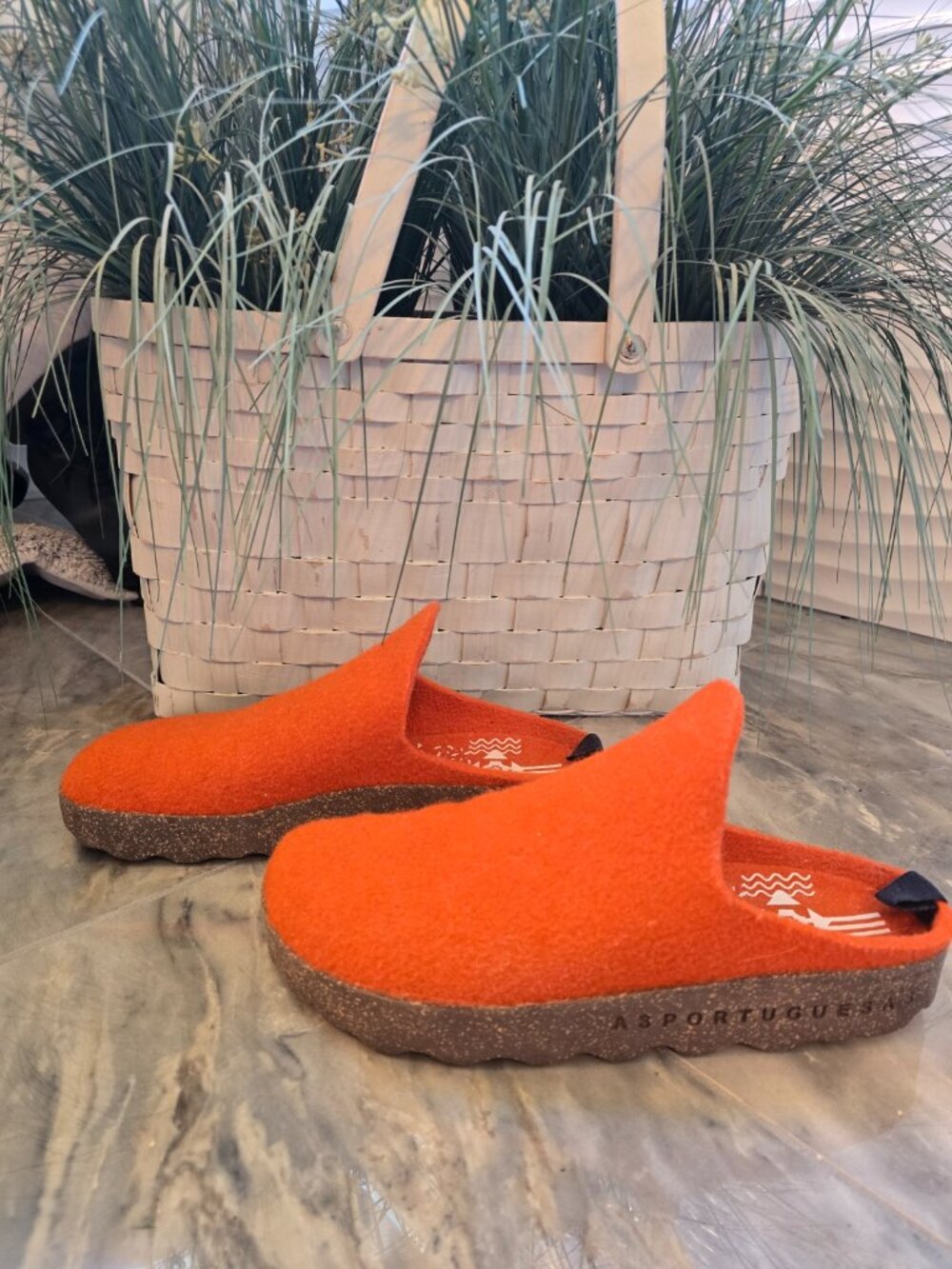 Asportuguesas- Mule in Orange - Size 41 - Picture 2 of 7